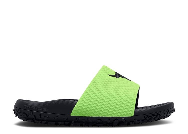 

Кроссовки Under Armour PROJECT ROCK SLIDE 'QUIRKY LIME',