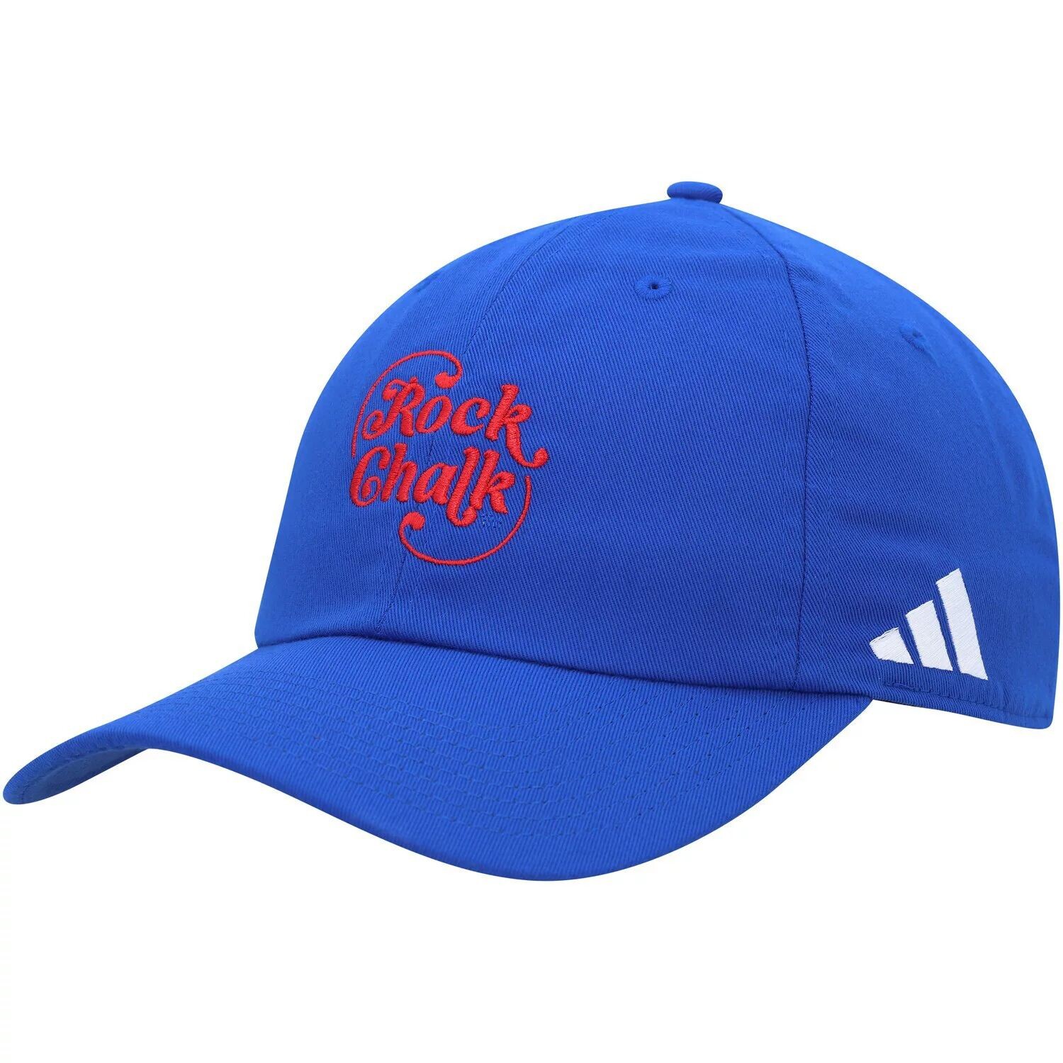 

Мужская регулируемая кепка adidas Royal Kansas Jayhawks с напуском