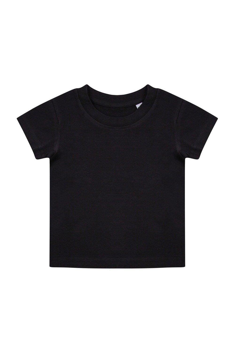 комплект одежды пижама для новорожденного 6 мес 62 68 см Органическая футболка Larkwood, черный