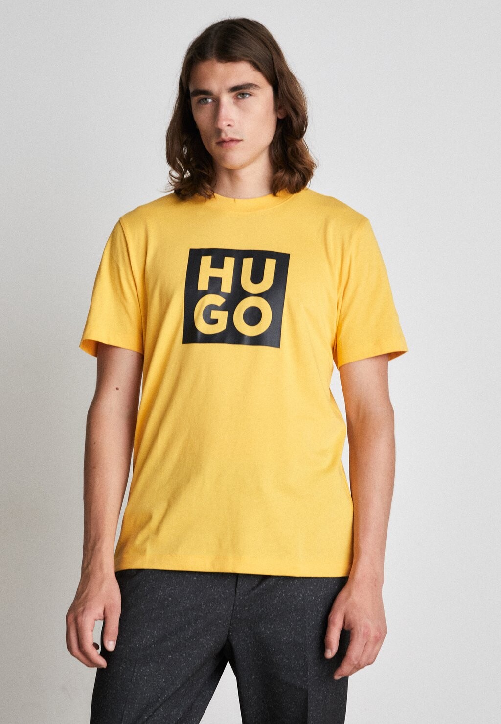 

Футболка с принтом Daltor HUGO, цвет medium yellow