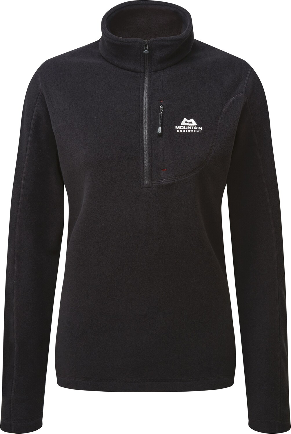 

Флисовый пуловер с микро-молнией T — женский Mountain Equipment, черный