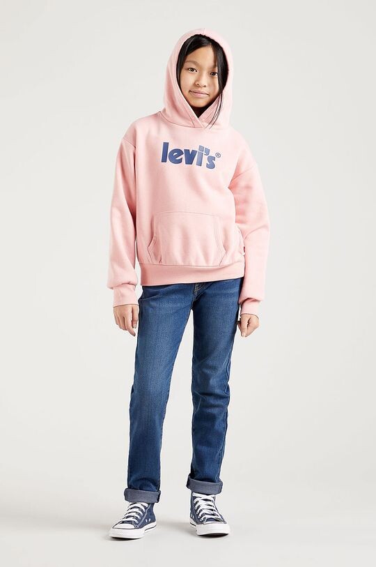 

Детская толстовка Levi's, розовый
