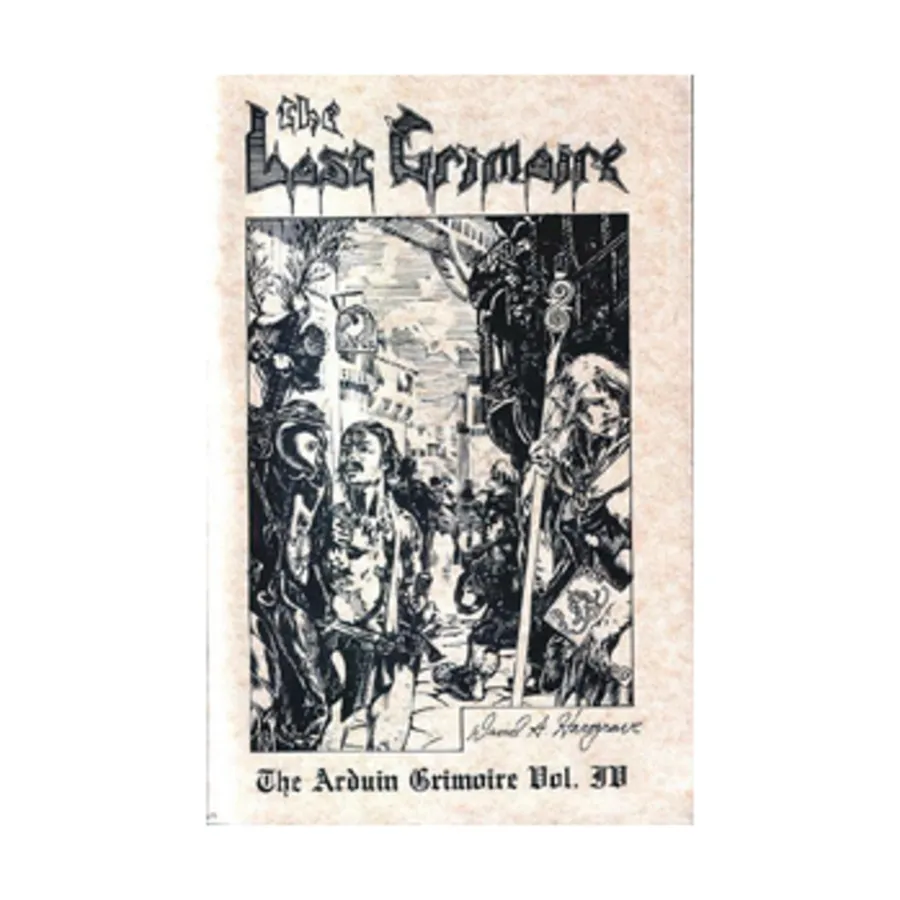 

Arduin Grimoire IV - The Lost Grimoire, Arduin Grimoire (Dragon Tree Press), мягкая обложка