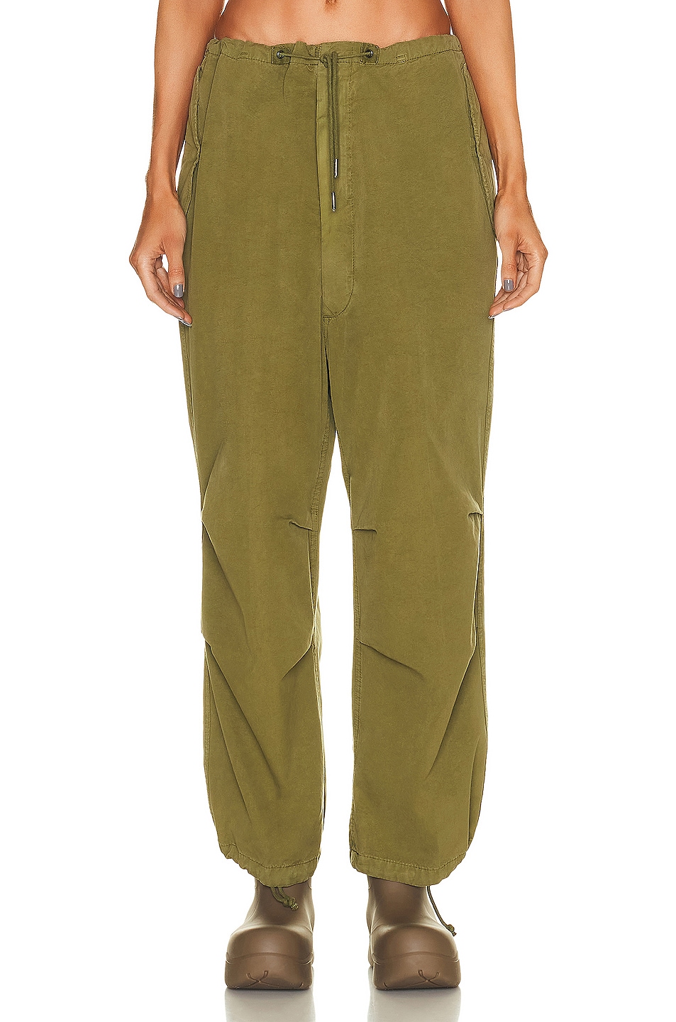 цена Брюки Darkpark Blair Vintage Trouser, цвет Military Green