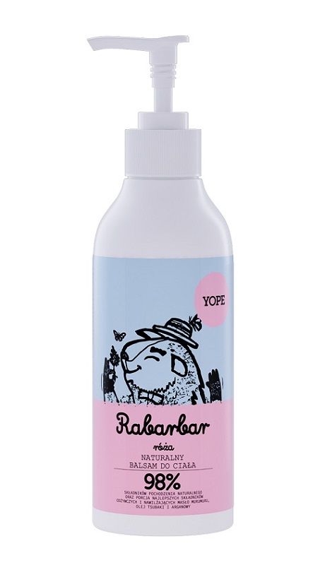 Yope Rabarbar i Różaлосьон для тела, 300 ml