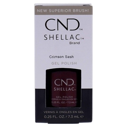 

Шеллак Crimson Sash 7,3мл, Cnd