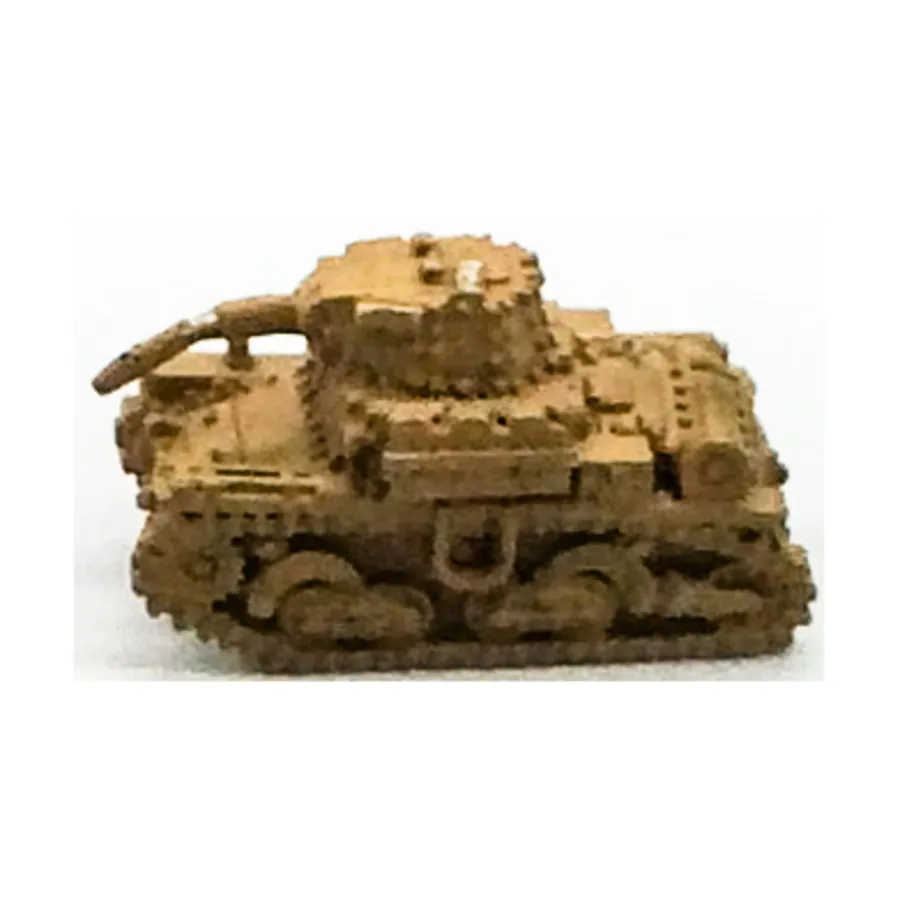 

Легкий танк L 6/40 №1, WWII Micro Armour - Italian - Loose Miniatures (1:285)