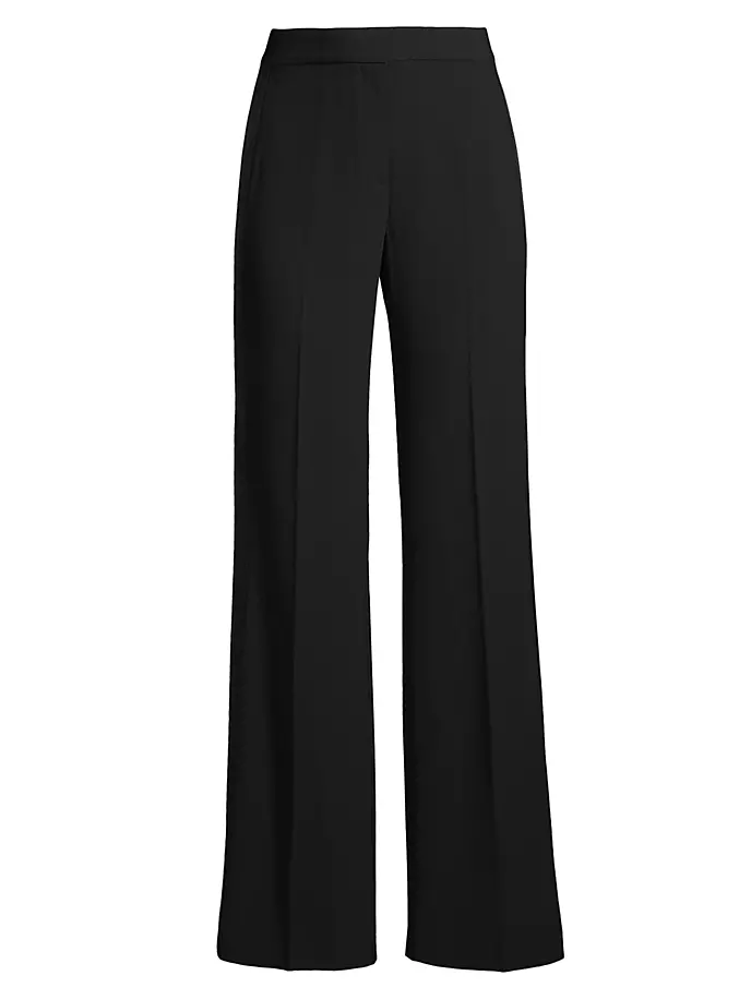 Брюки прямого кроя Julianne Tuxedo Ungaro, черный