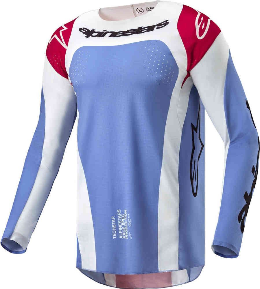 

Джерси Techstar Ocuri для мотокросса Alpinestars, голубой/белый