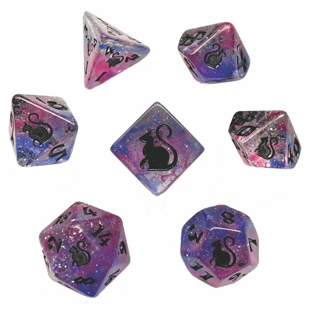 

Аксессуары Black Oak Workshop Kitty Clacks Dice: Ripley (7)