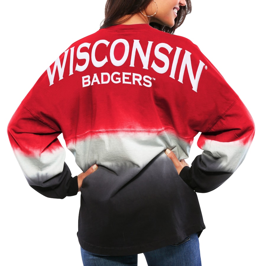 

Футболка с длинным рукавом Spirit Jersey Wisconsin Badgers, красный