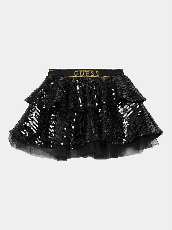 

Юбка стандартного кроя Guess, черный