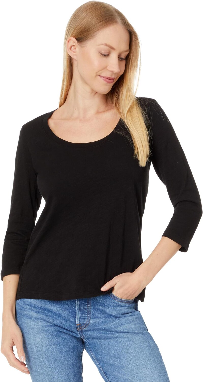 

Футболка Mod-o-doc 3/4 Sleeve Scoopneck Tee, черный
