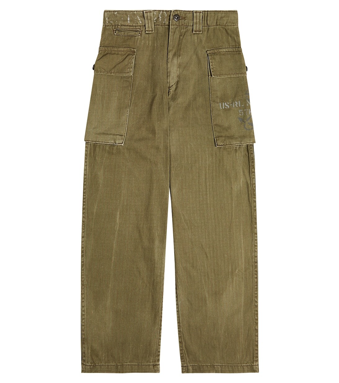 

Брюки карго из хлопка Polo Ralph Lauren, зеленый