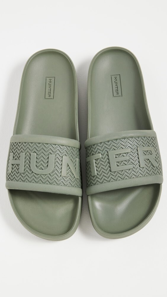 

Шлепанцы Hunter Boots Bloom Algae Foam