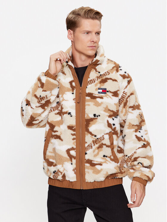 

Переходная куртка свободного кроя Tommy Jeans, бежевый