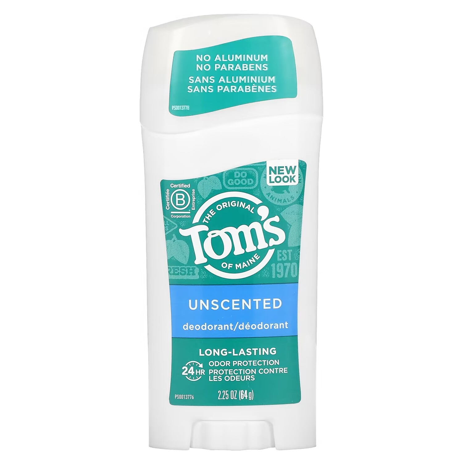 

Дезодорант длительного действия Tom's of Maine без запаха, 2,25 унции (64 г)