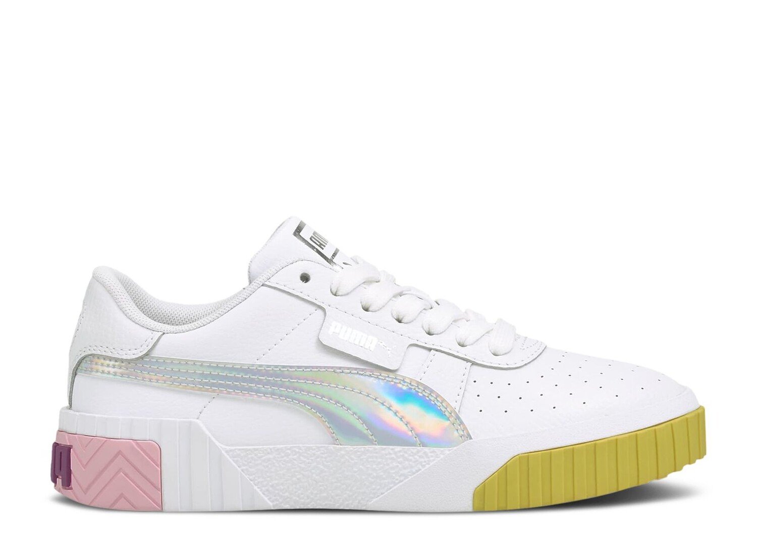 Кроссовки Puma Cali Jr 'Bubbles - White Pink Lady', белый