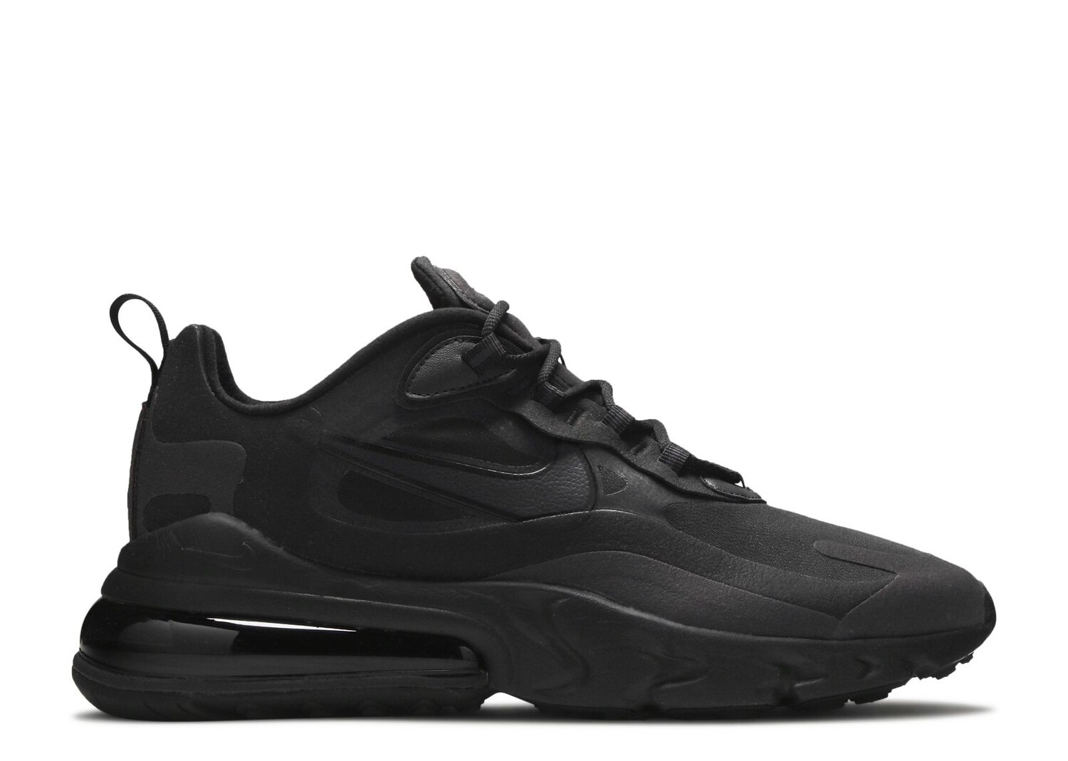 

Кроссовки Nike Air Max 270 React 'Black Oil Grey', черный