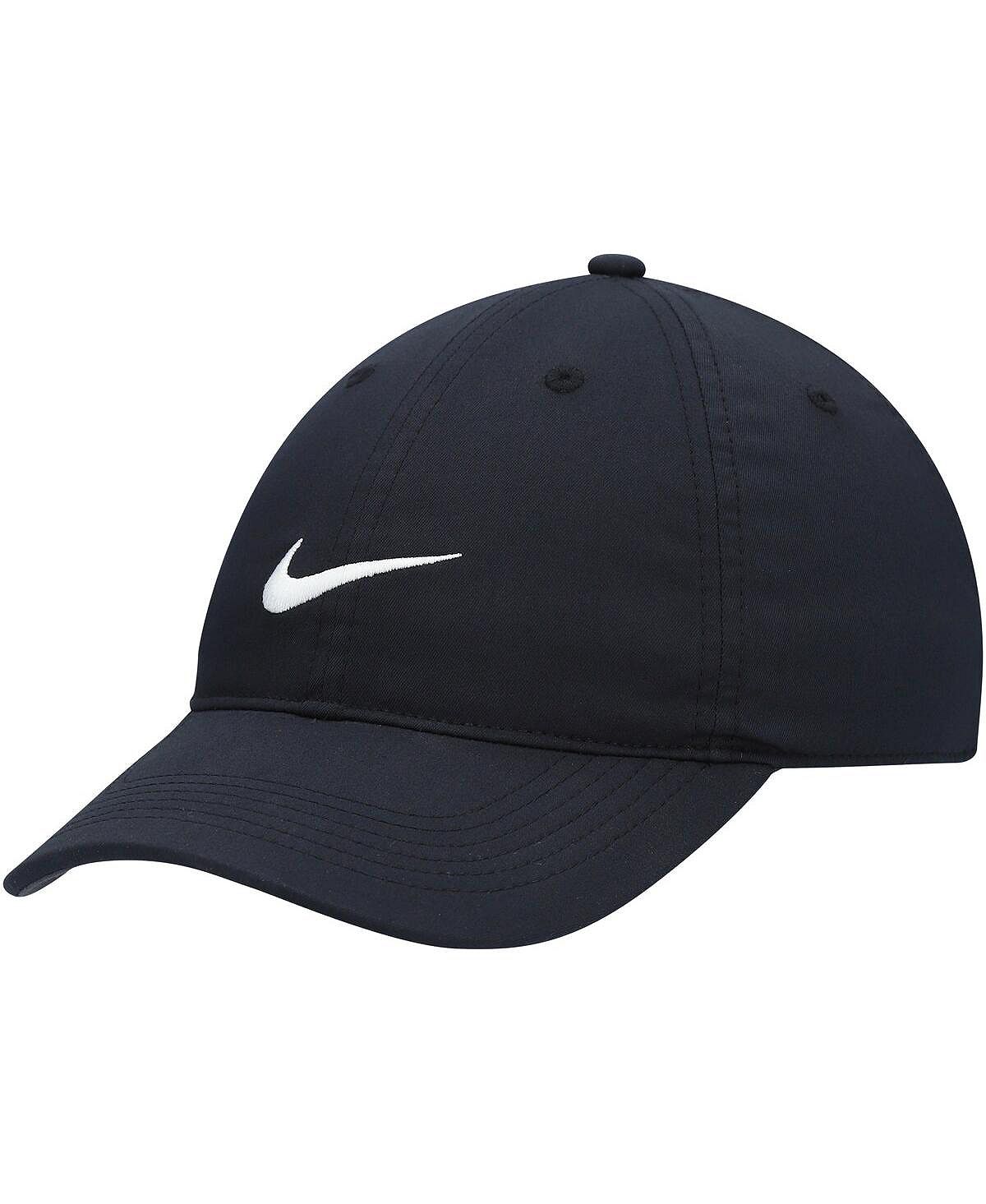 Мужская черная регулируемая шляпа Heritage86 Performance Nike