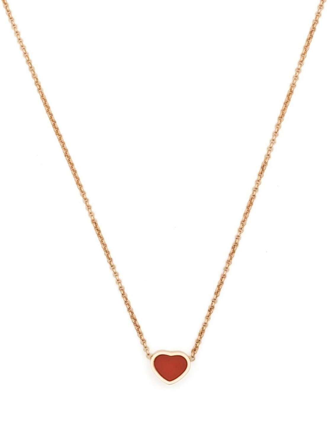 

Колье My Happy Heart из розового золота Chopard, розовый