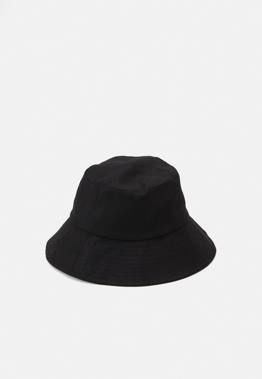 Панама BUCKET HAT UNISEX GANT, цвет black панама flora bucket hat unisex santa cruz цвет green