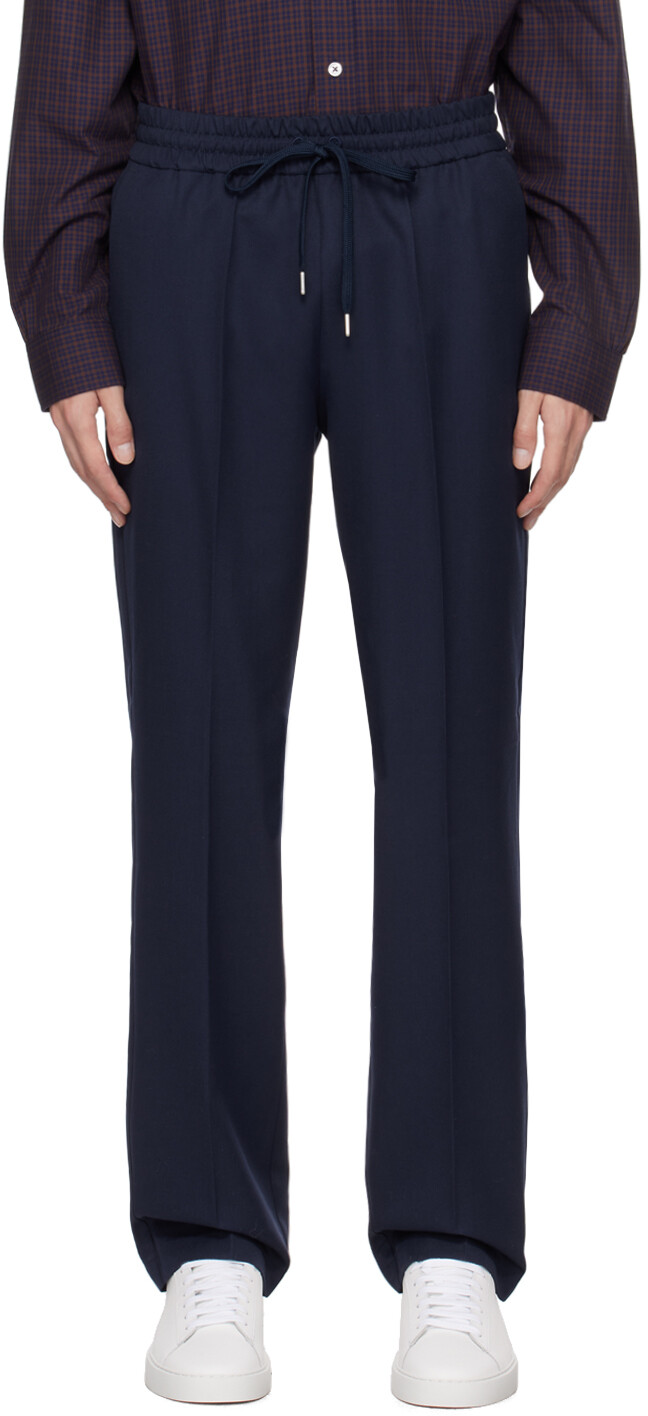 

Темно-синие брюки Le Pantalon Droit Drole De Monsieur, Синий
