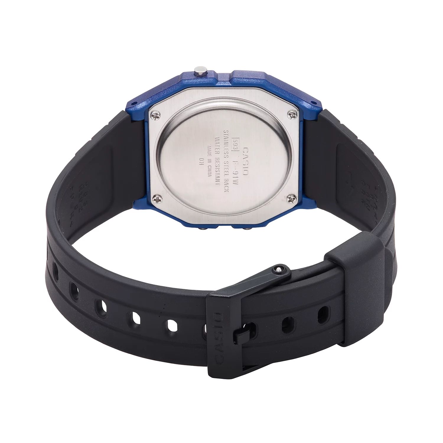 Мужские повседневные цифровые часы с хронографом Casio, зеленый цена и фото