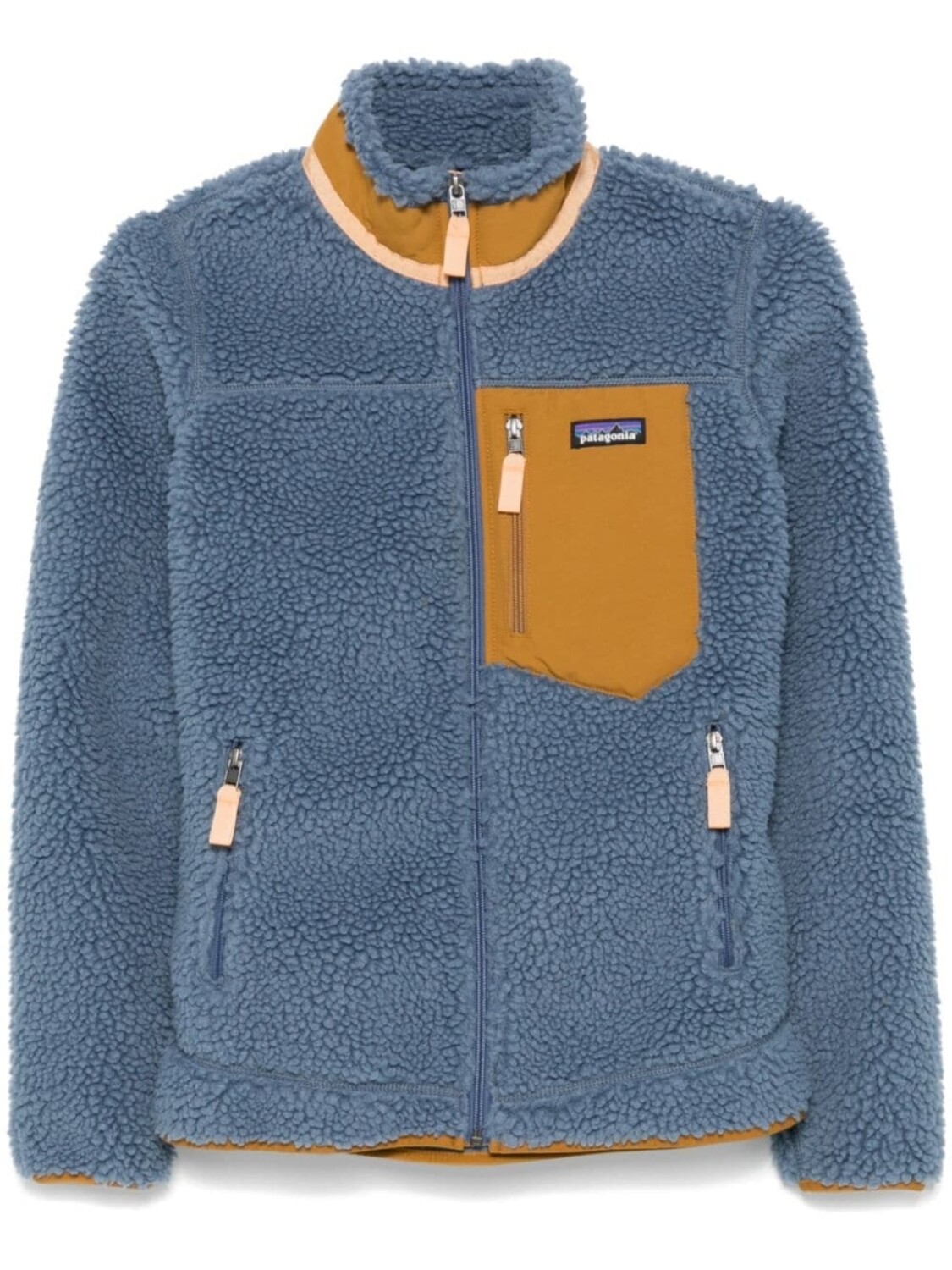 

Patagonia классическая куртка-бомбер Retro-X, синий
