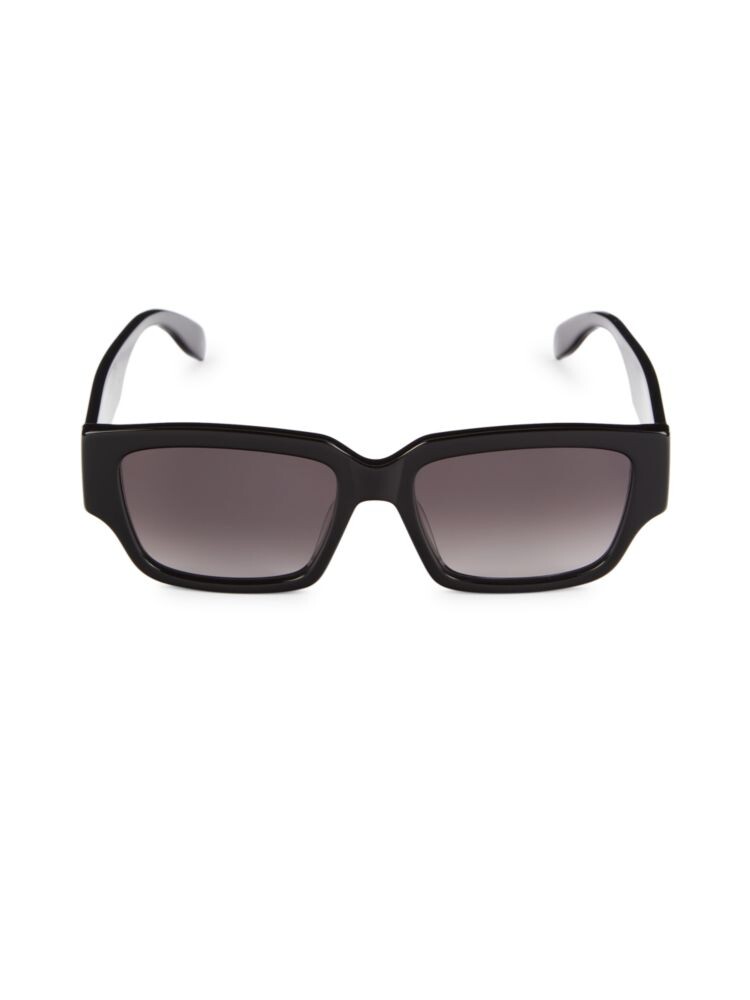 

Квадратные солнцезащитные очки 56MM Alexander Mcqueen, черный