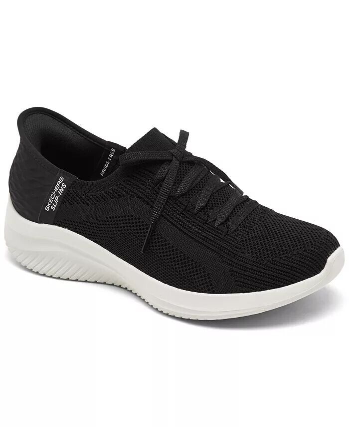 

Женские слипоны Ultra Flex 3.0 — прогулочные кроссовки без шнуровки Brilliant Path от Finish Line Skechers, черный