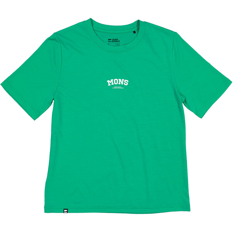 

Женская свободная футболка Icon Merino Air-Con Mons Royale, зеленый