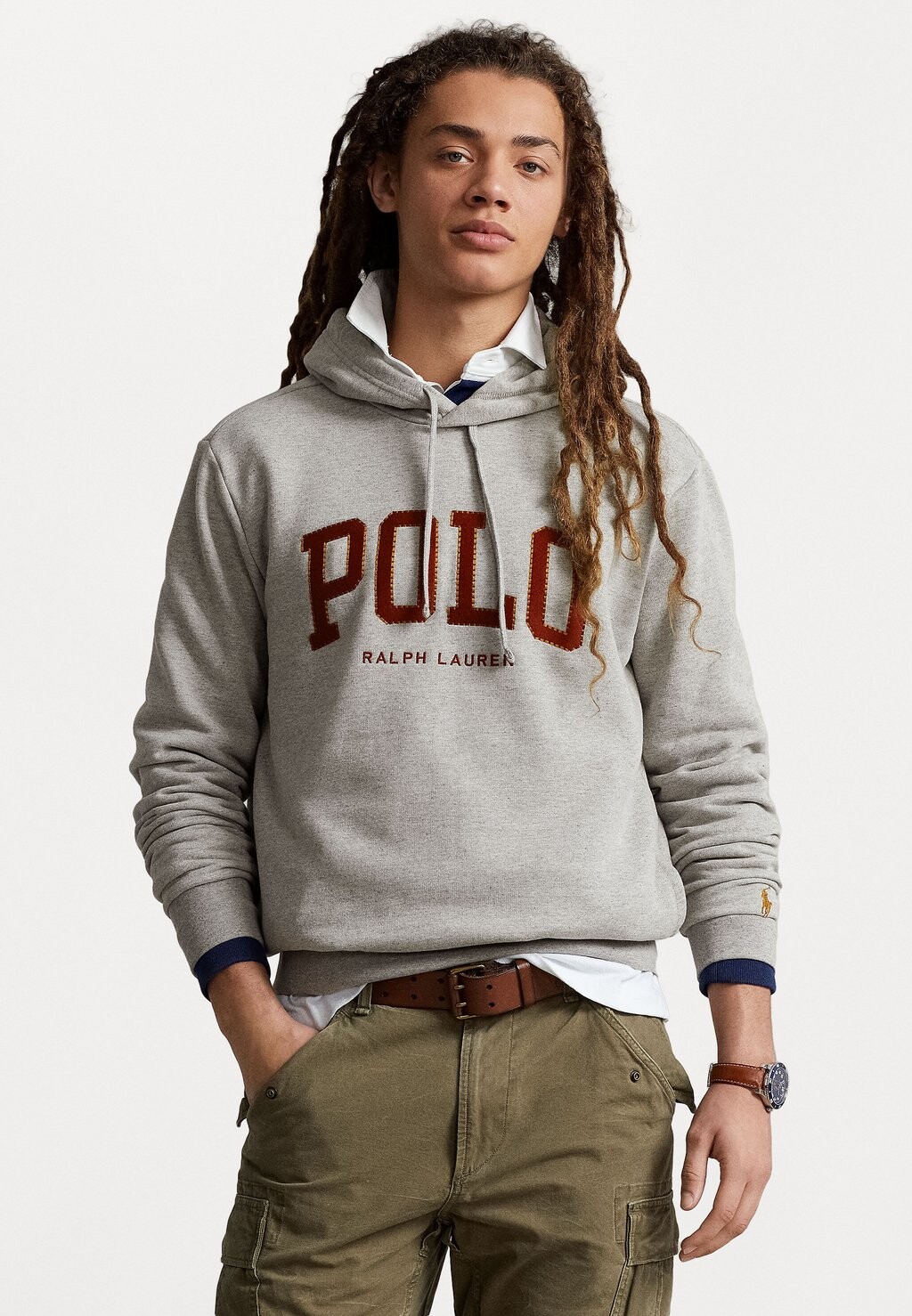 

Толстовка HOOD LONG SLEEVE Polo Ralph Lauren, темный винтажный вереск