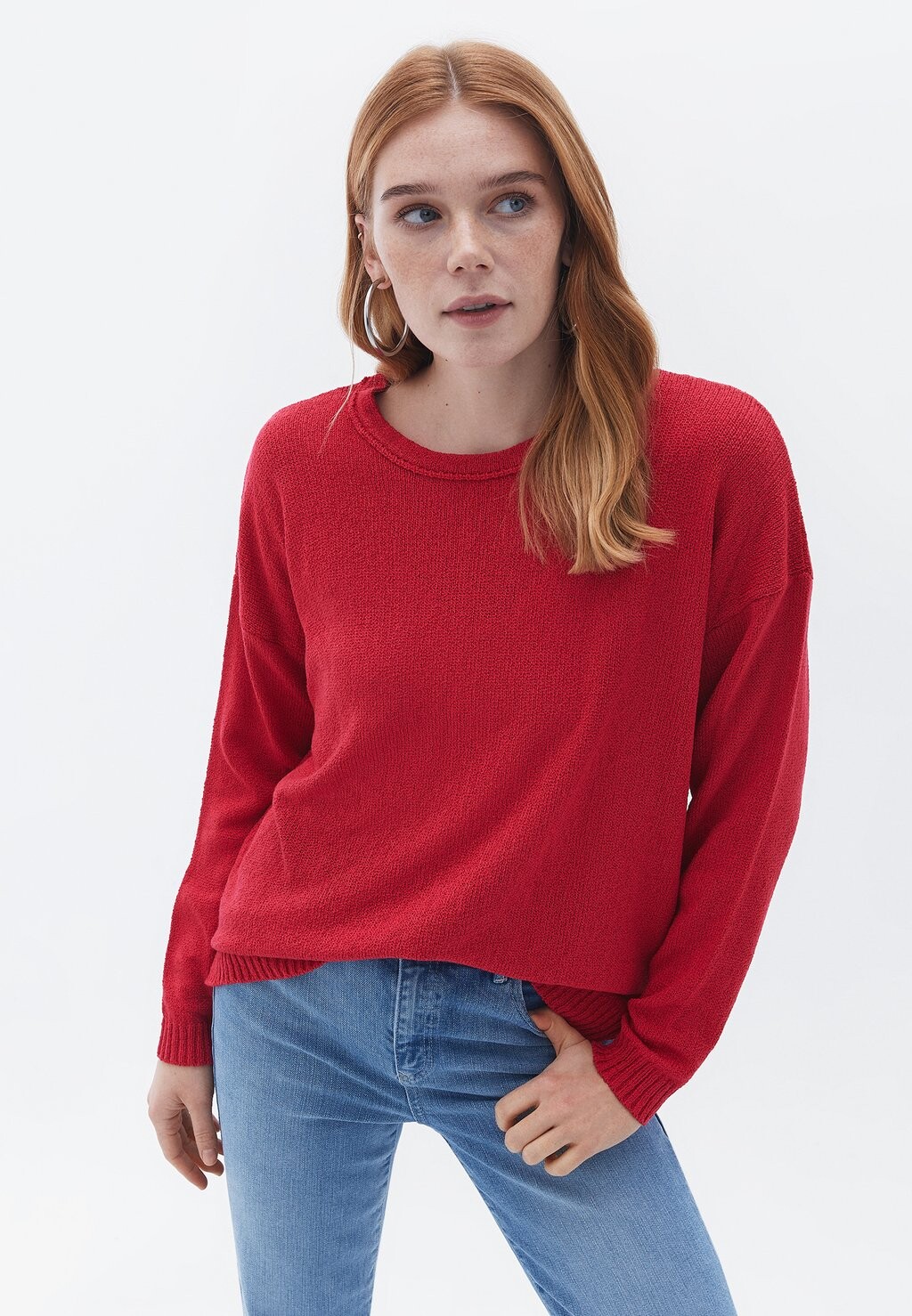 

Свитер OXXO Loose Fit, любовное зелье, Красный