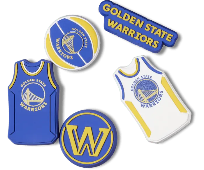 

Джиббитсы NBA Golden State Warriors 5 Pack Crocs