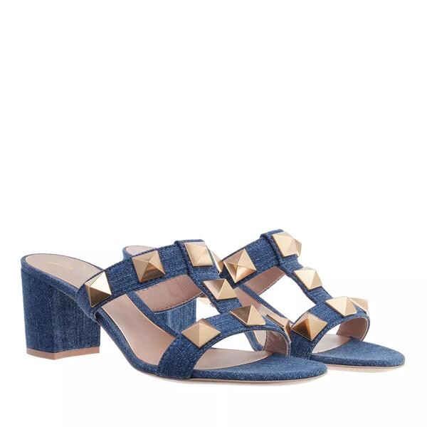 

Туфли rockstud mules Valentino Garavani, синий