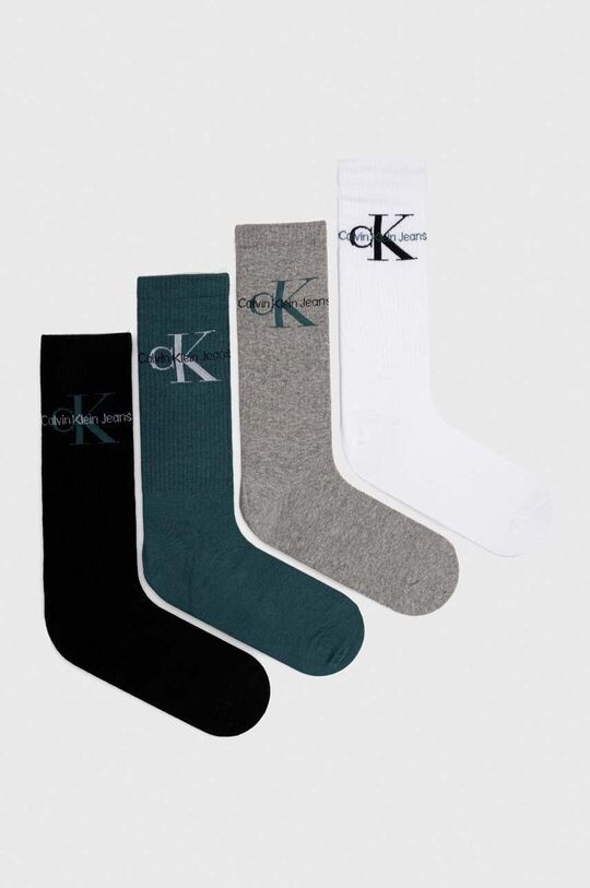 

Носки , 4 пары носков Calvin Klein Jeans, зеленый