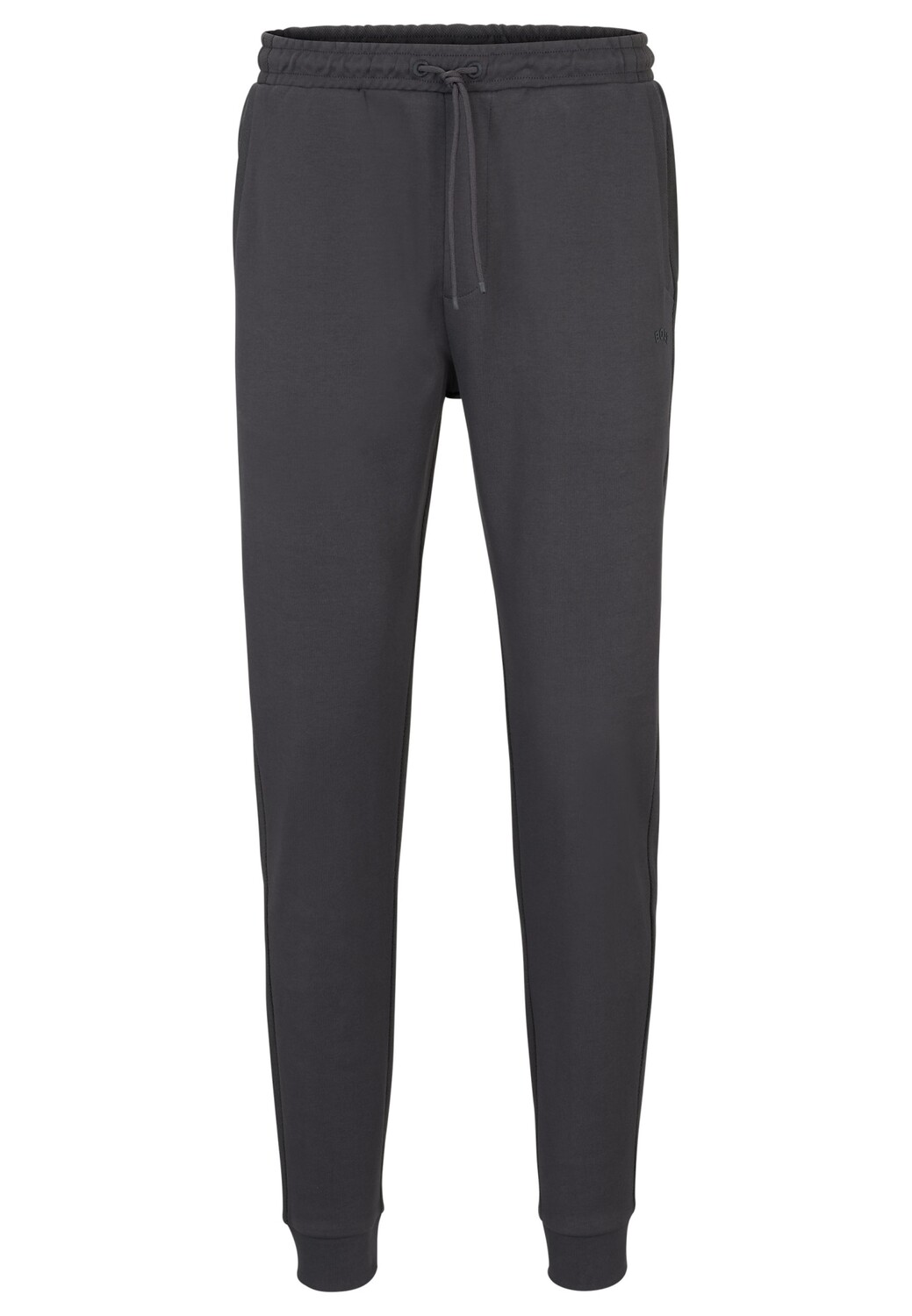 

Брюки BOSS HADIKO CURVED Regular Fit, темно-серый