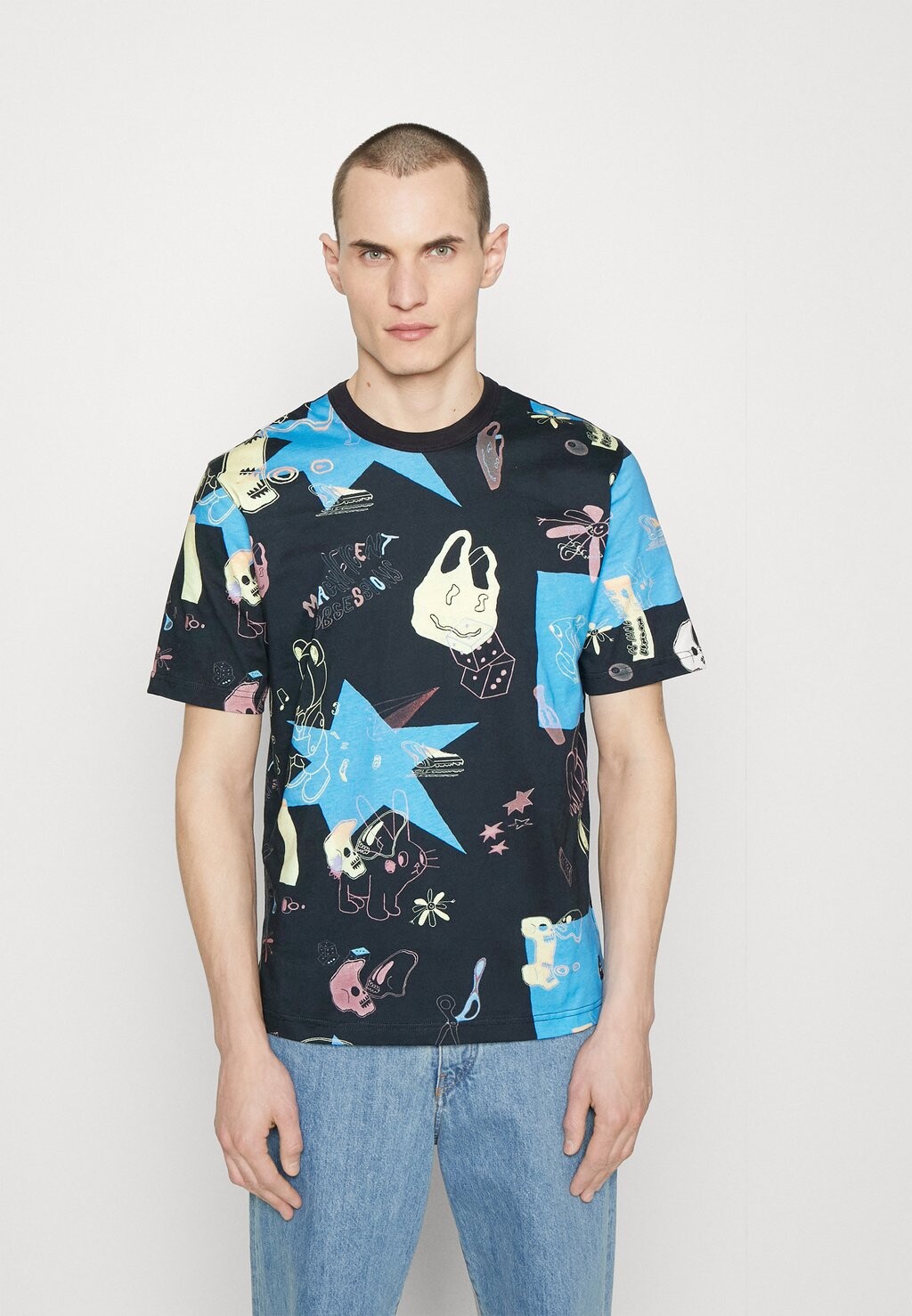 

Футболка с принтом PS Paul Smith, черный