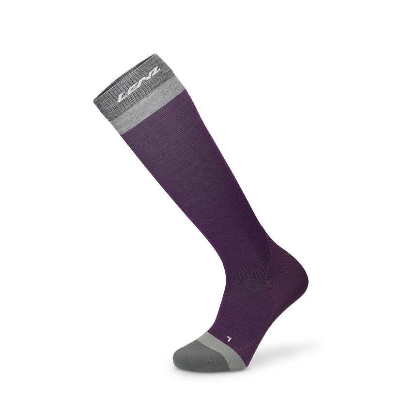 

Носки Lenz Merino Compression 1 Long, фиолетовый