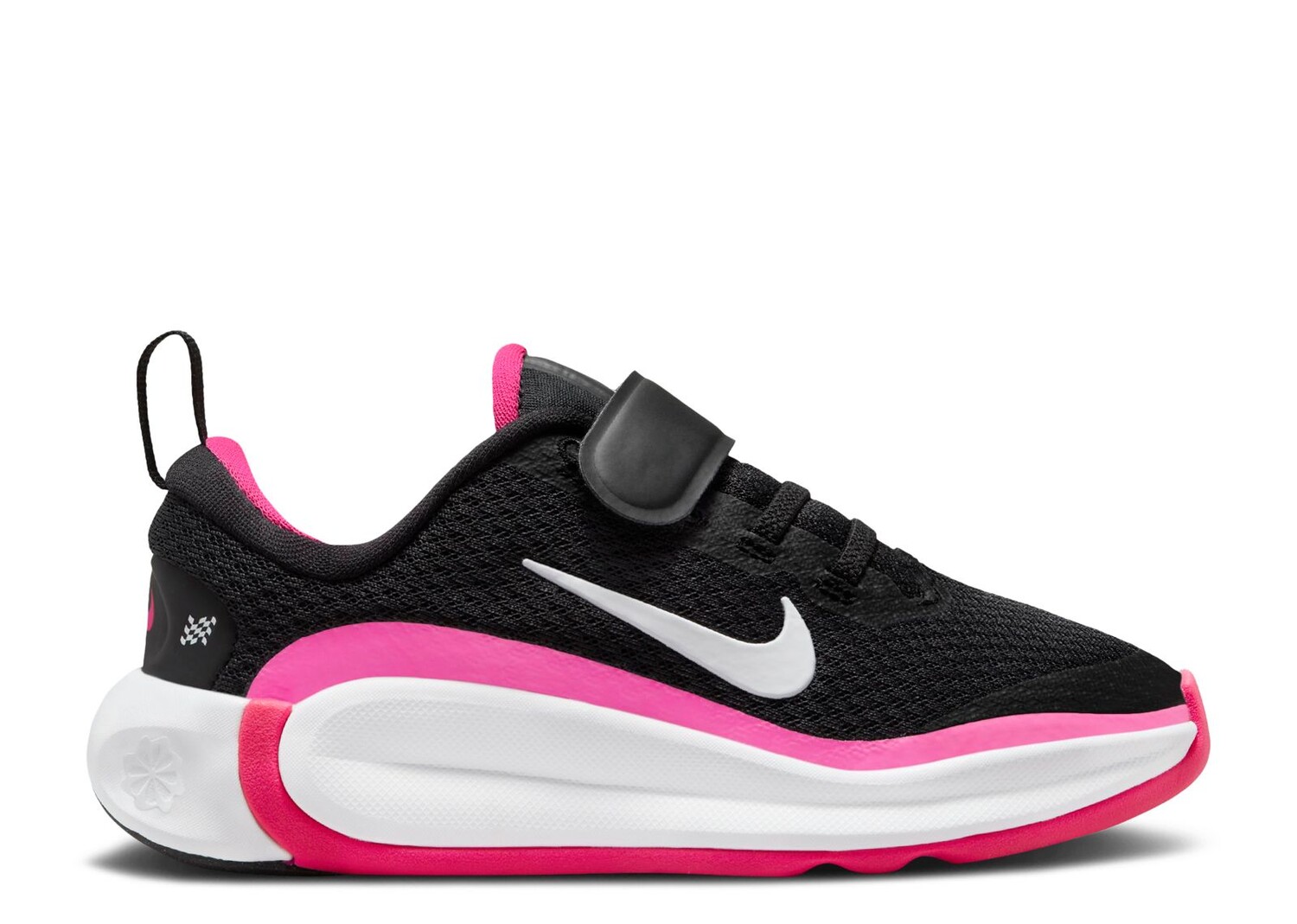 Кроссовки Nike Infinity Flow Ps 'Black Laser Fuchsia', черный кроссовки vapour street black laser fuchsia black shoes nike черный