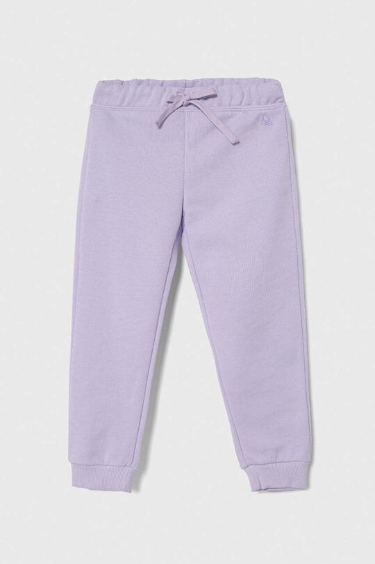 

Спортивные брюки из хлопка для мальчиков United Colors of Benetton, фиолетовый