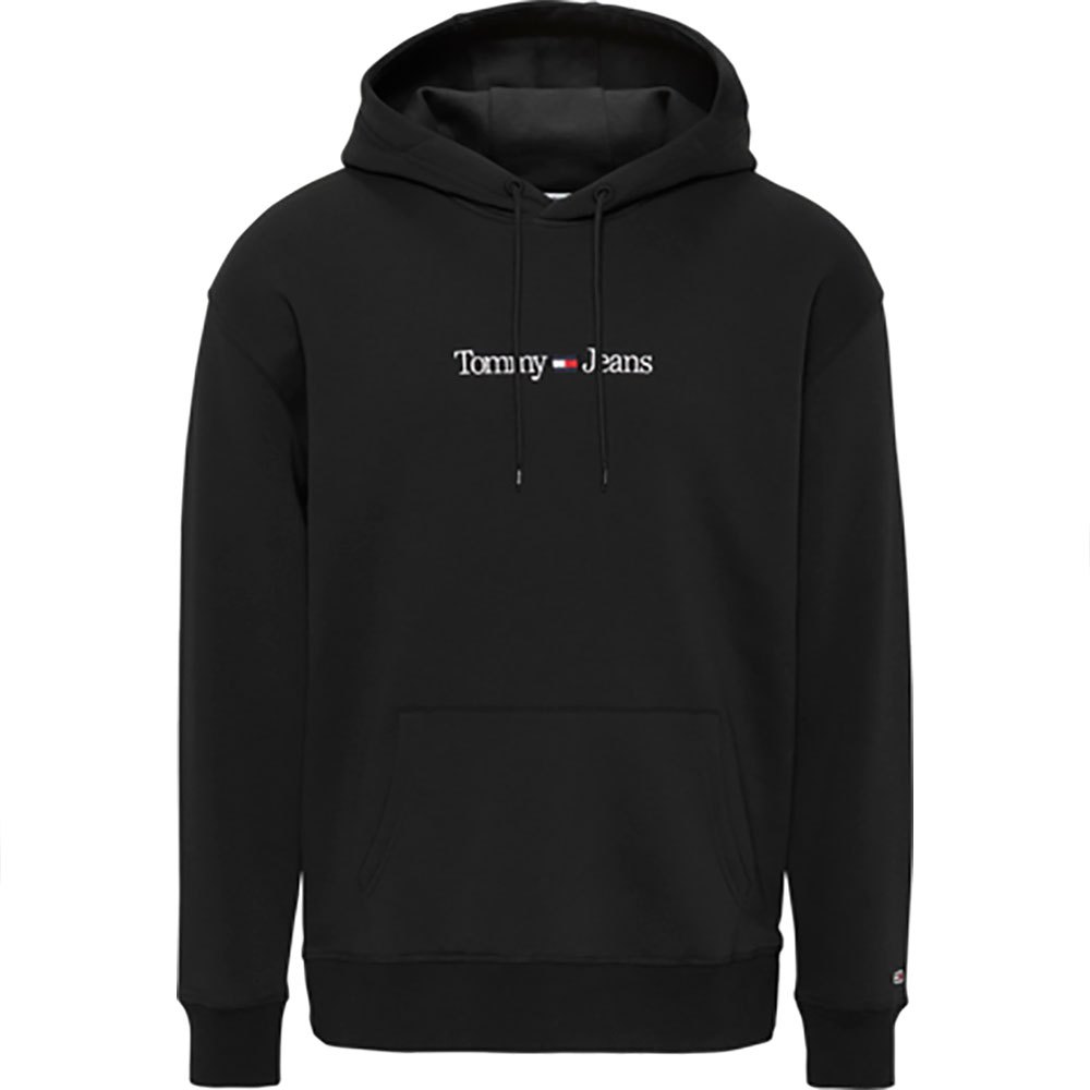 

Худи Tommy Jeans Regular Linear, черный