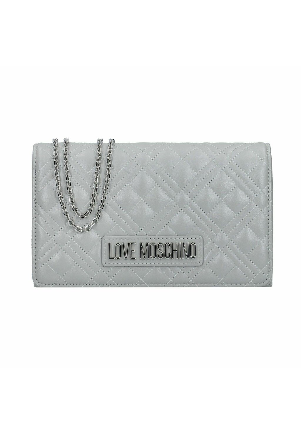 

Сумка через плечо Love Moschino, серебро