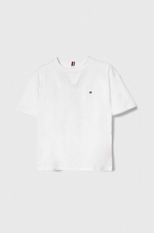 

Хлопковая футболка для детей Tommy Hilfiger, белый