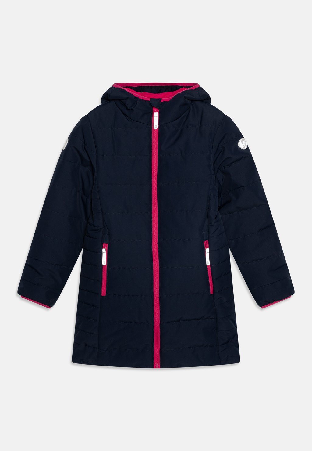 Зимнее пальто Girls Stavanger Coat TrollKids, цвет navy/pink