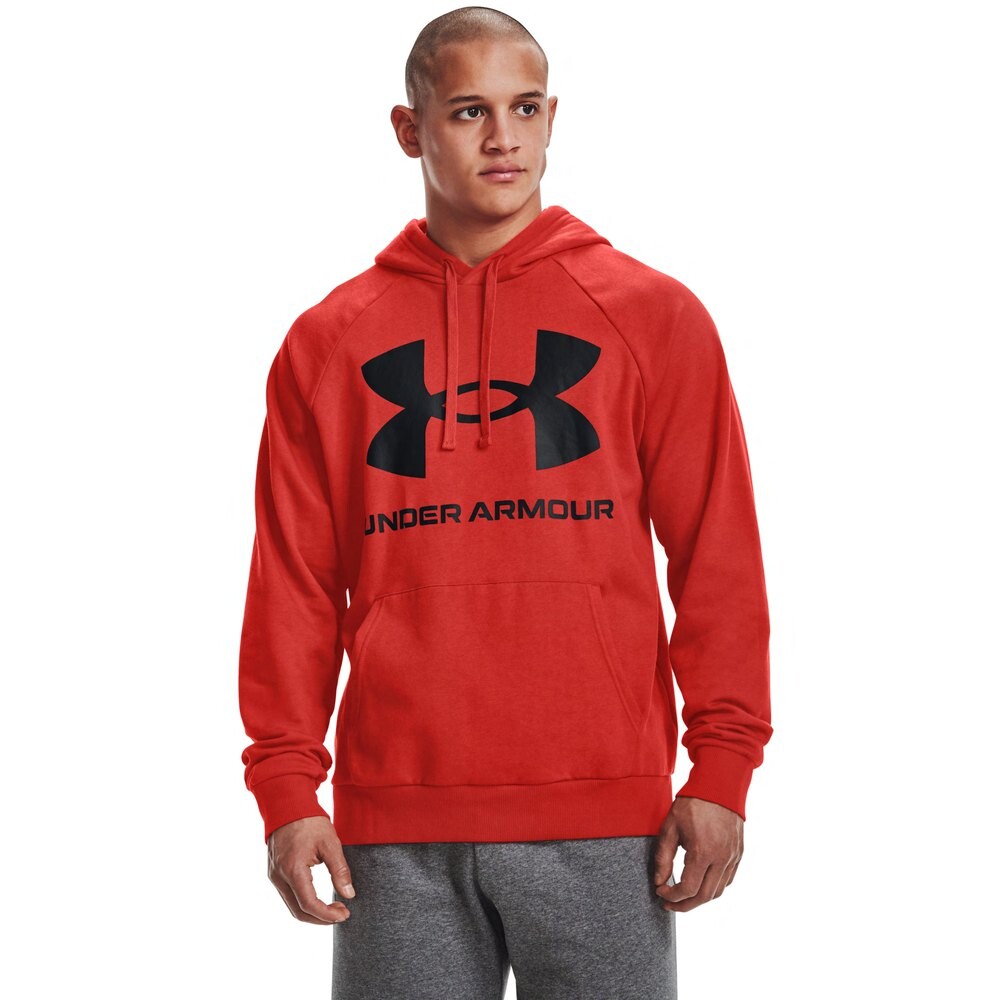 

Толстовка Under Armour Rival Big Logo, красный