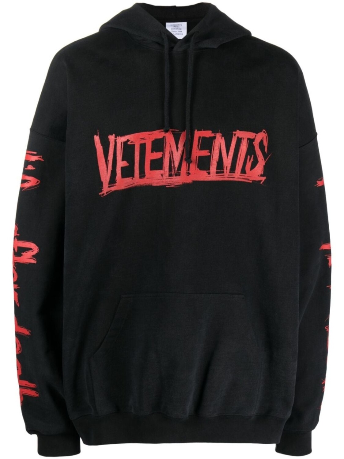 

VETEMENTS худи с логотипом, черный