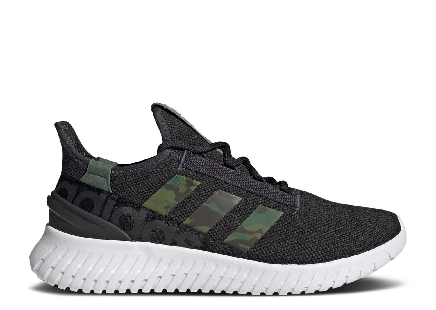 

Кроссовки adidas Kaptir 2.0 'Black Green Oxide Camo', черный