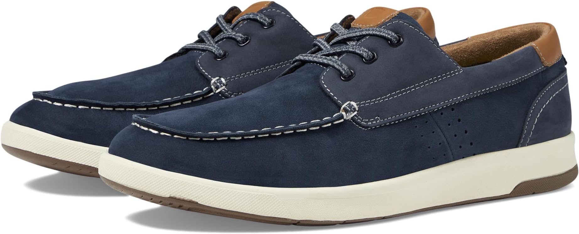 

Кроссовки Florsheim Crossover Moc Toe Boat Shoes, темно-синий